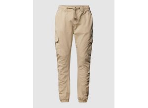 4053838186671 - Cargohose Herren CARGO JOGGING PANTS TB1268 Beige Sand