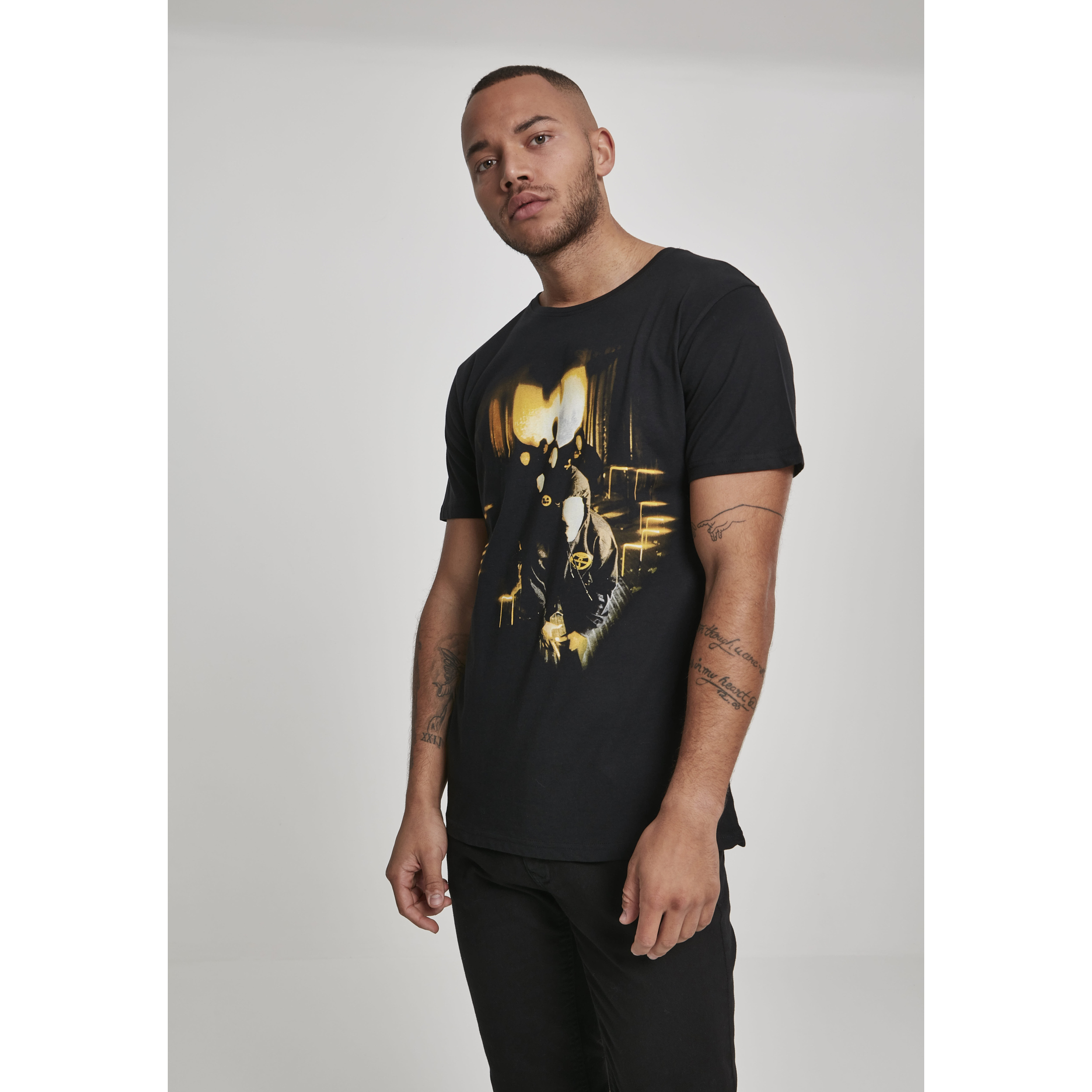 4053838186749 - Wu-Wear Masks Tee WU018 Black 4053838186749 - Wu-Wear Masks Tee WU018 Black