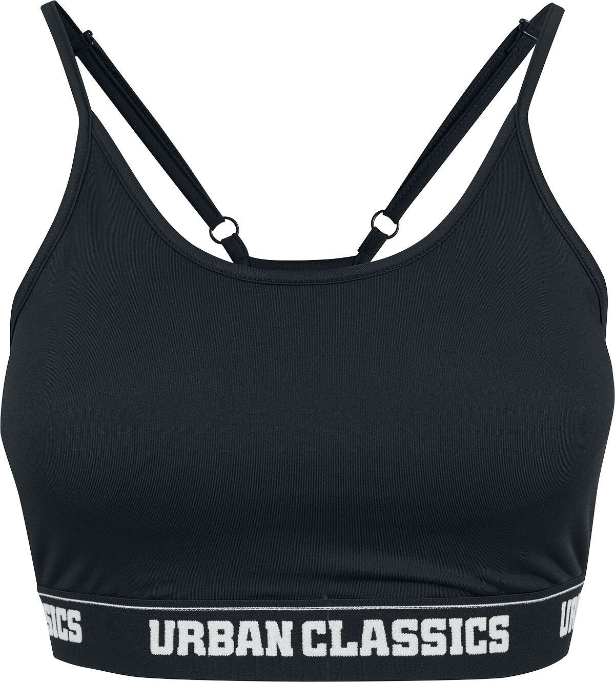 4053838210710 - Ladies Sports Bra Bustier schwarz in XL