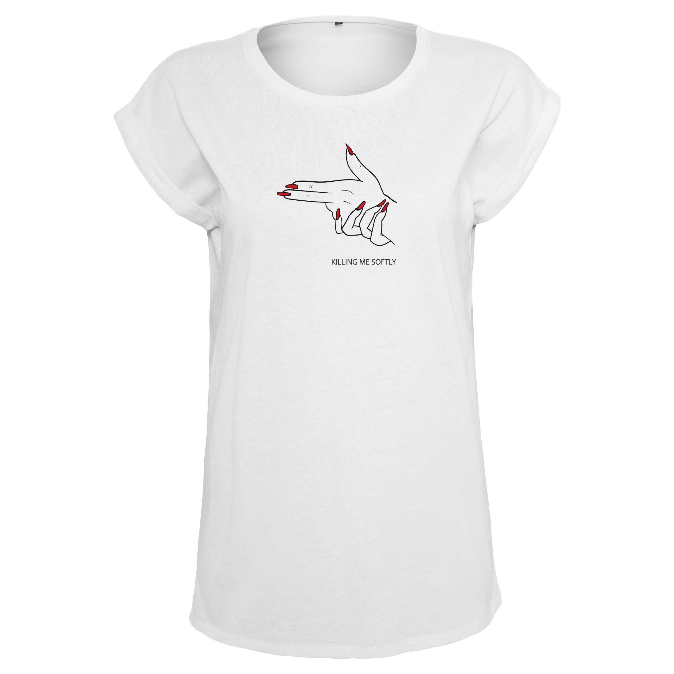 4053838235027 - Frauen-T-Shirt Mister Tee killing me softly