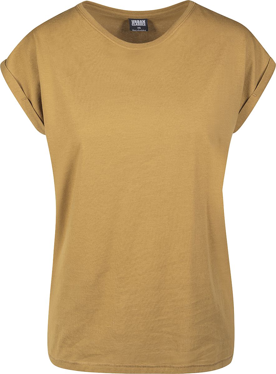 4053838320099 - T-Shirt LADIES EXTENDED SHOULDER TEE TB771 Hellbraun Nut