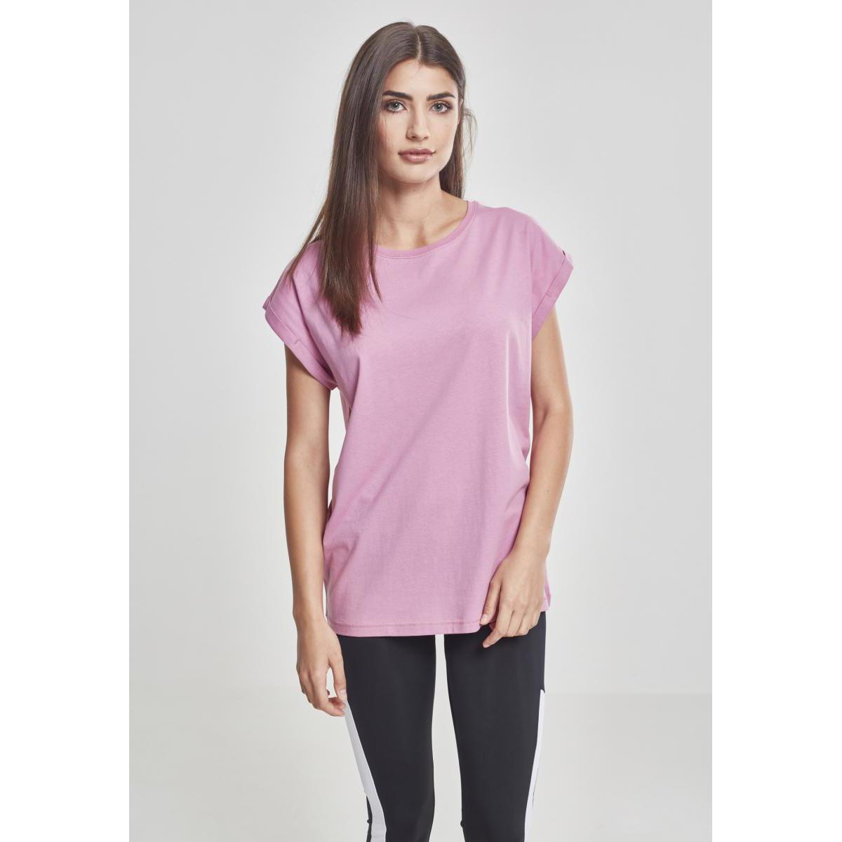 4053838320181 - T-Shirt LADIES EXTENDED SHOULDER TEE TB771 Pink Coolpink