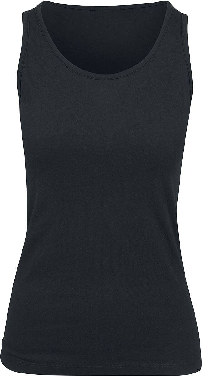 4053838352045 - Ladies Jersey Basic Tank Top schwarz in XS