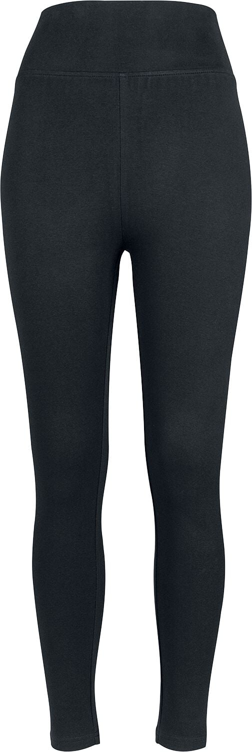 4053838398081 - Legginngs Damen LADIES HIGH WAIST JERSEY LEGGINGS TB2633 Schwarz Black