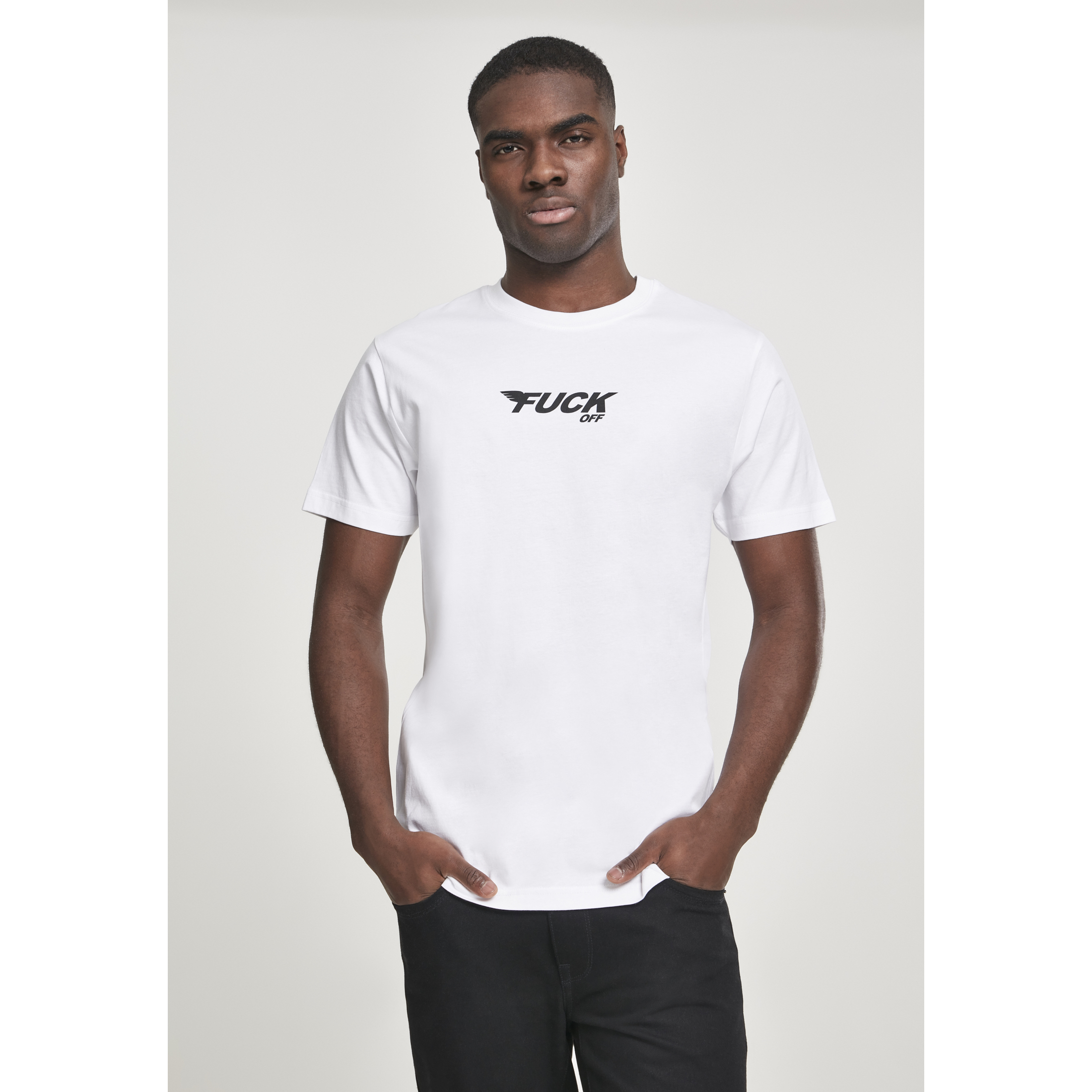 4053838405772 - T-shirt Mister Tee Fuck wing