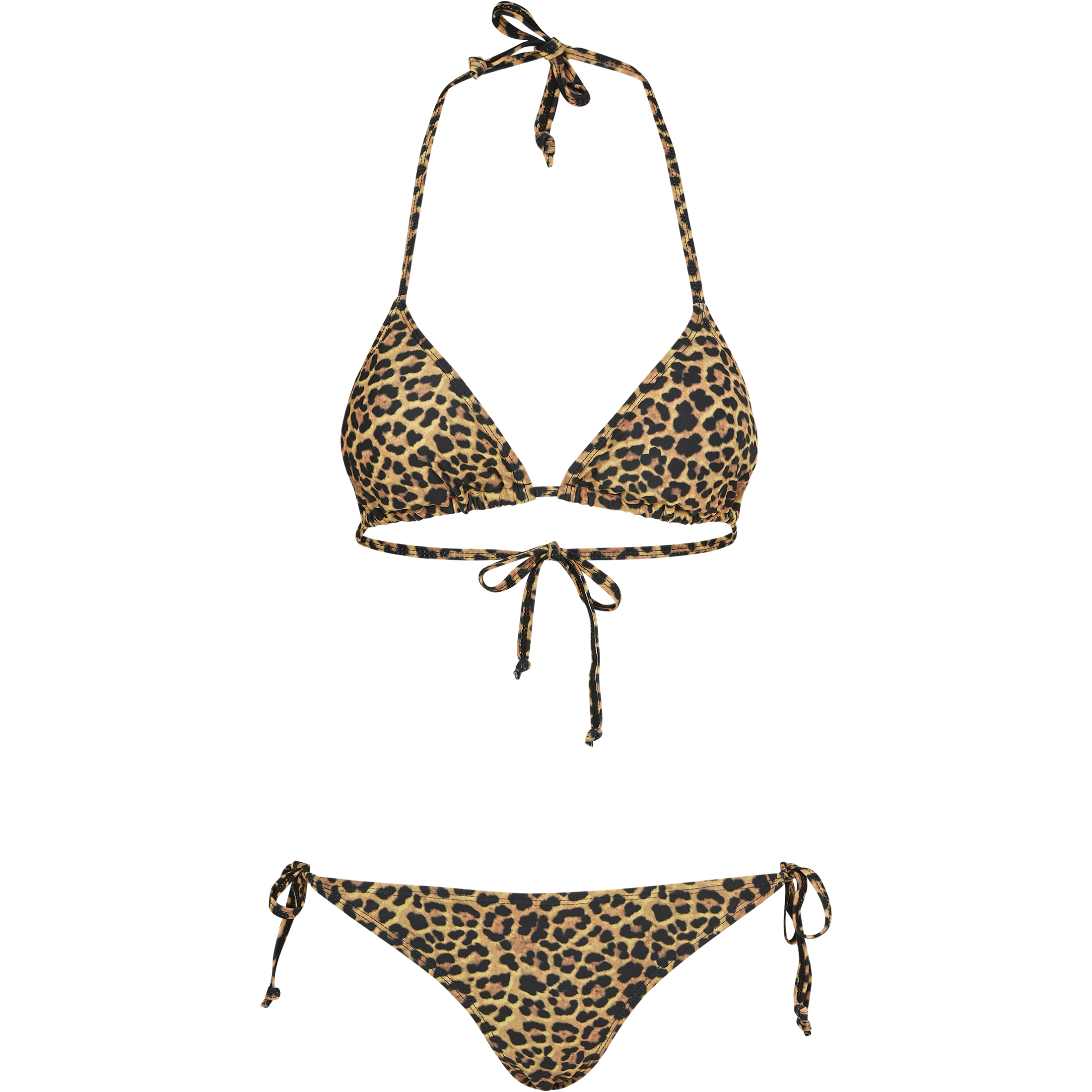 4053838426852 - Ladies Leo Bikini Bikini-Set braun schwarz in XL