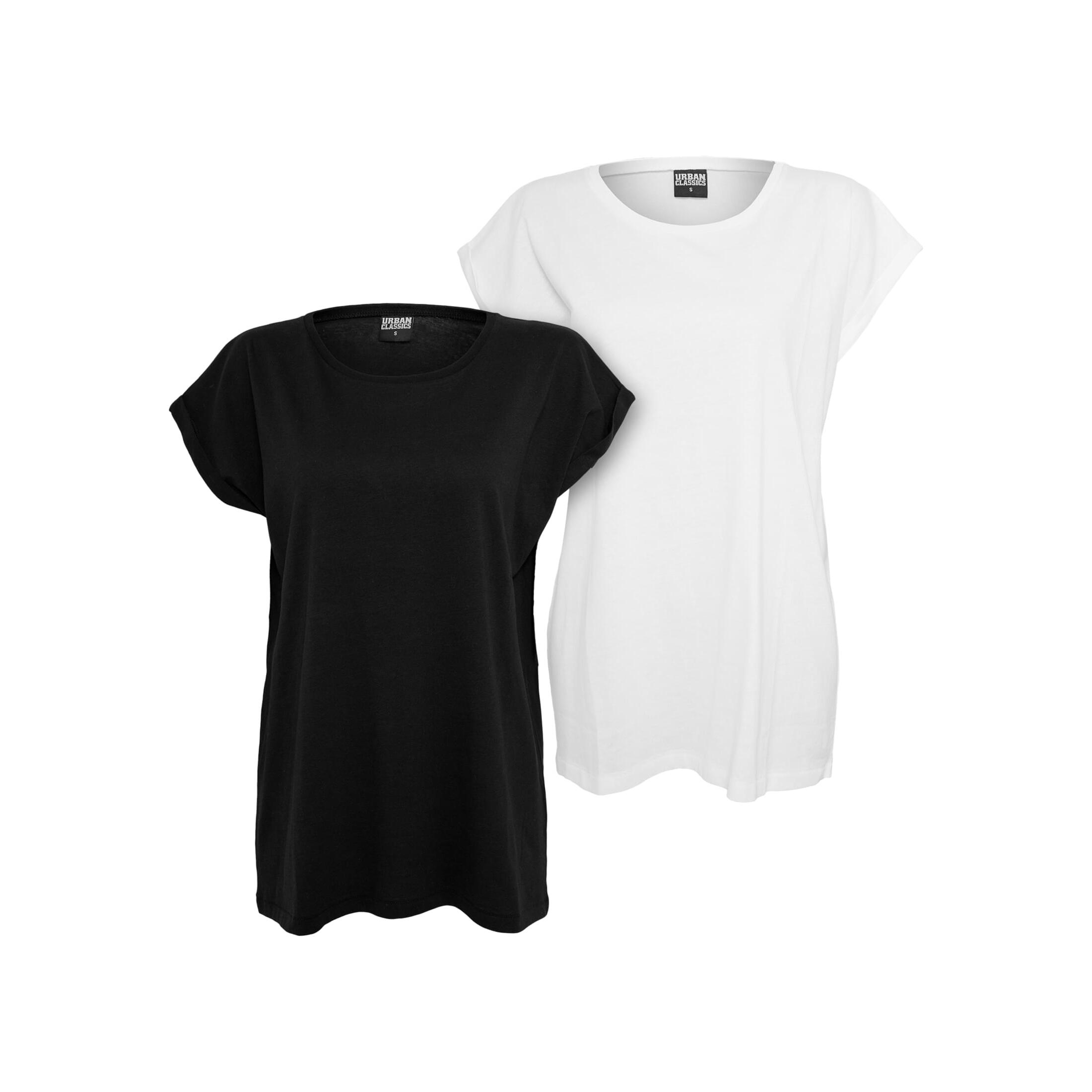 4053838436738 - T-Shirts Frau Extended Shoulder (x2)