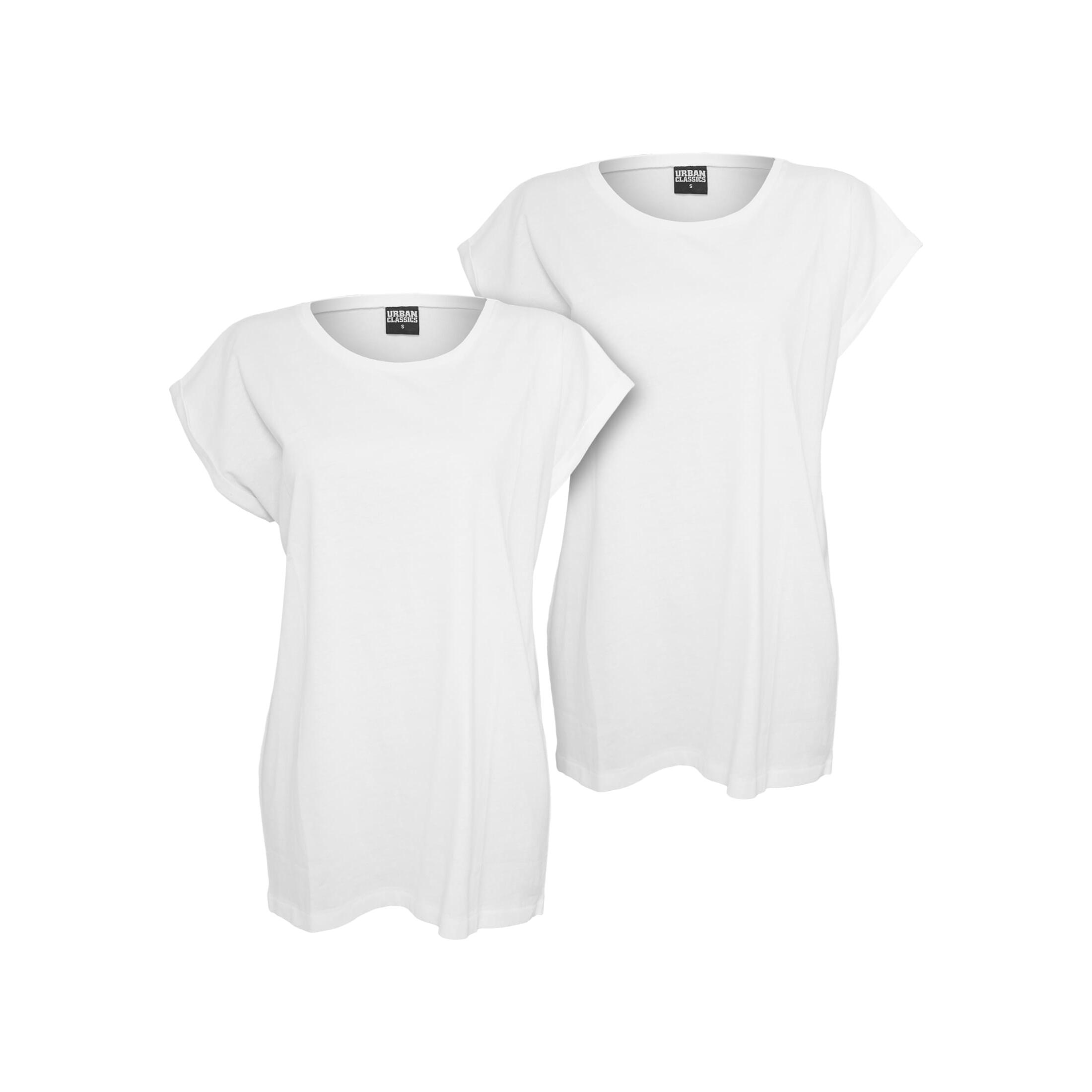 4053838436813 - T-Shirts Frau Extended Shoulder (x2)