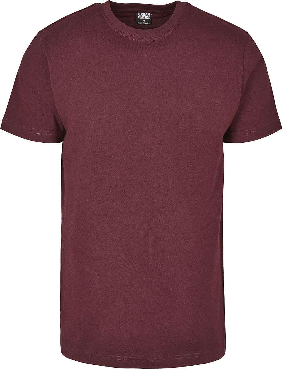 4053838461341 - Basic Tee T-Shirt weinrot in M