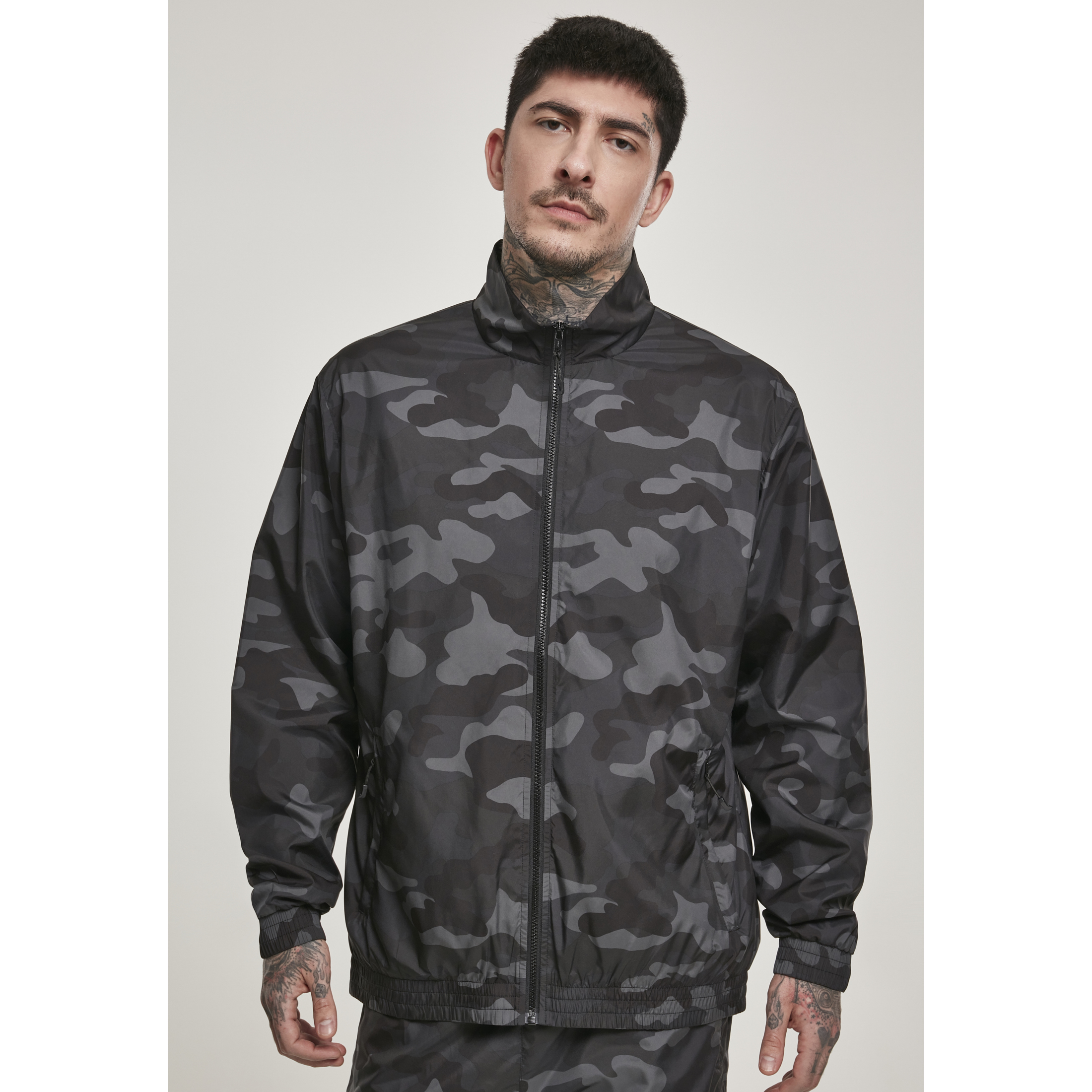4053838472927 - Herren Jacke Sportjacke Trainingsjacke Camo Track