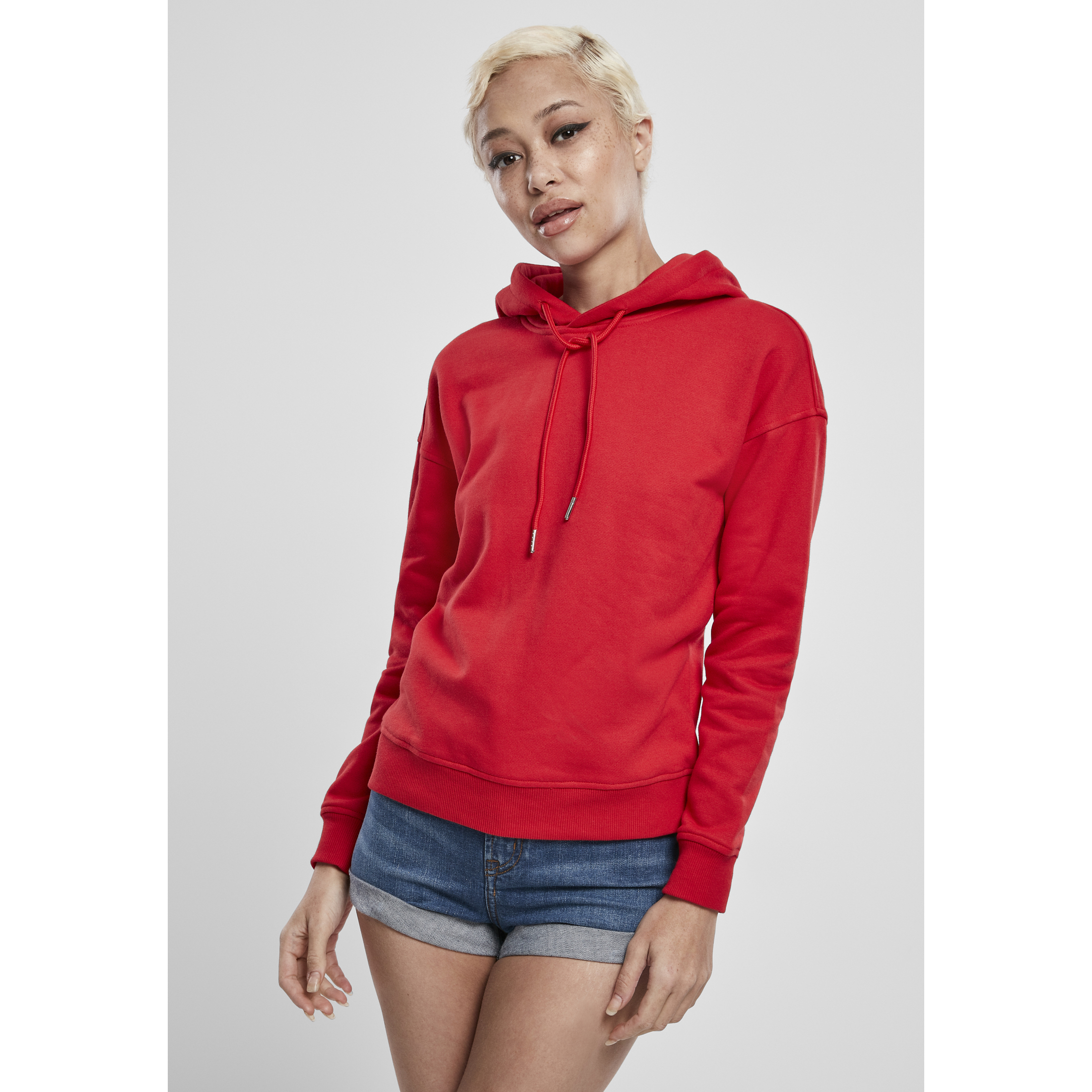 4053838562642 - Sweater Damen LADIES HOODY TB1524 Rot Fire Red