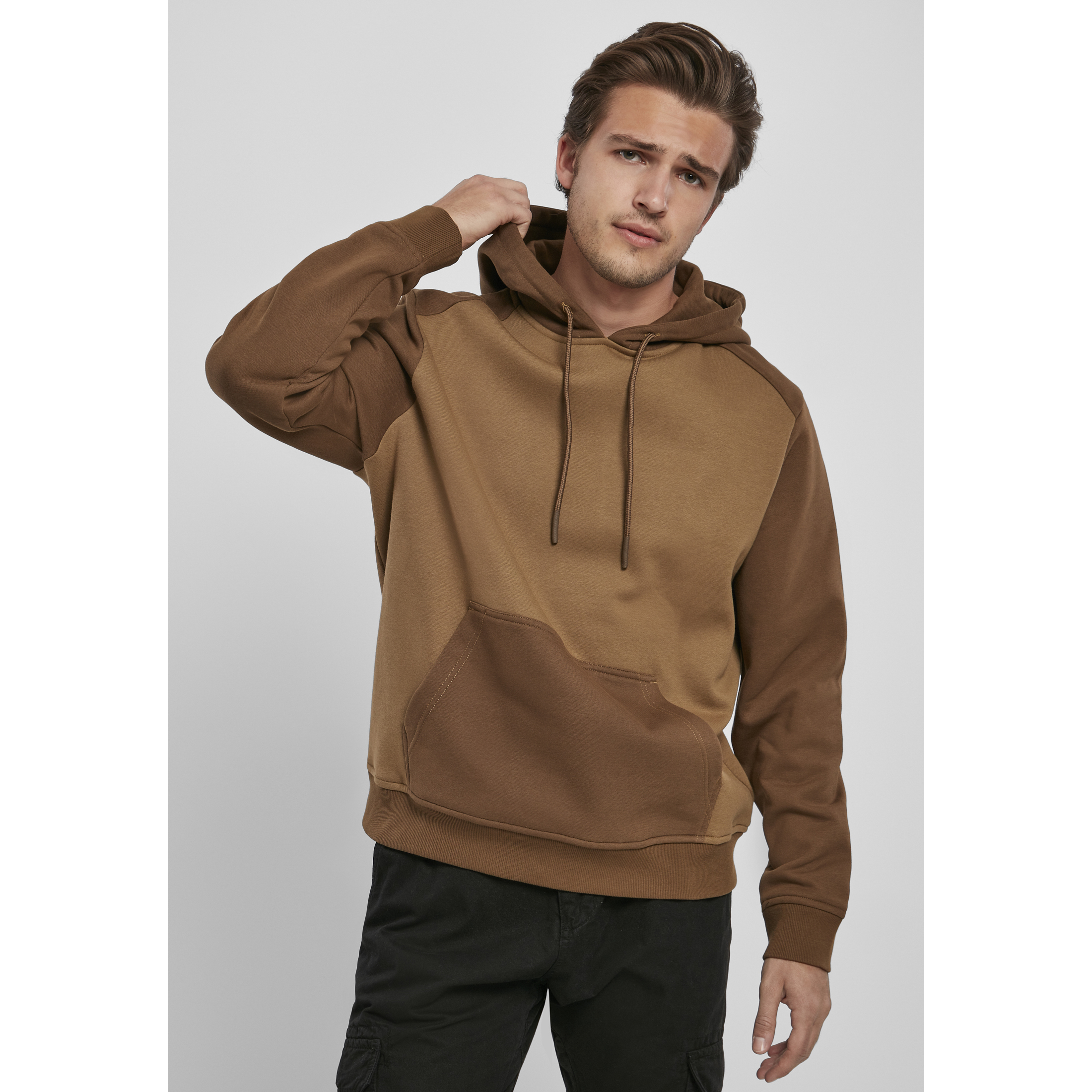 4053838682500 - Kapuzenpullover 2-tone fake raglan