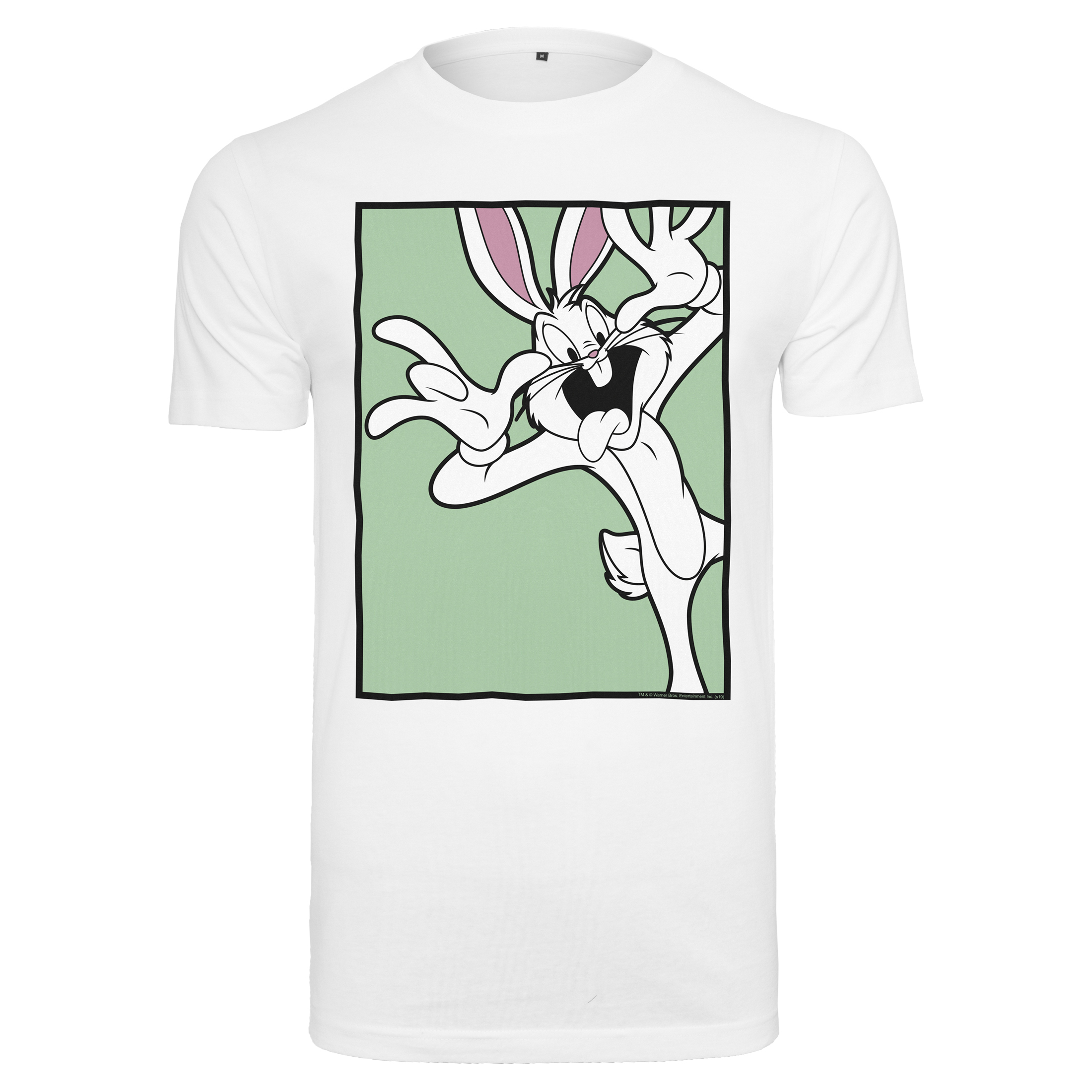 4053838698761 - T-Shirt LOONEY TUNES BUGS BUNNY FUNNY FACE TEE MC568 White