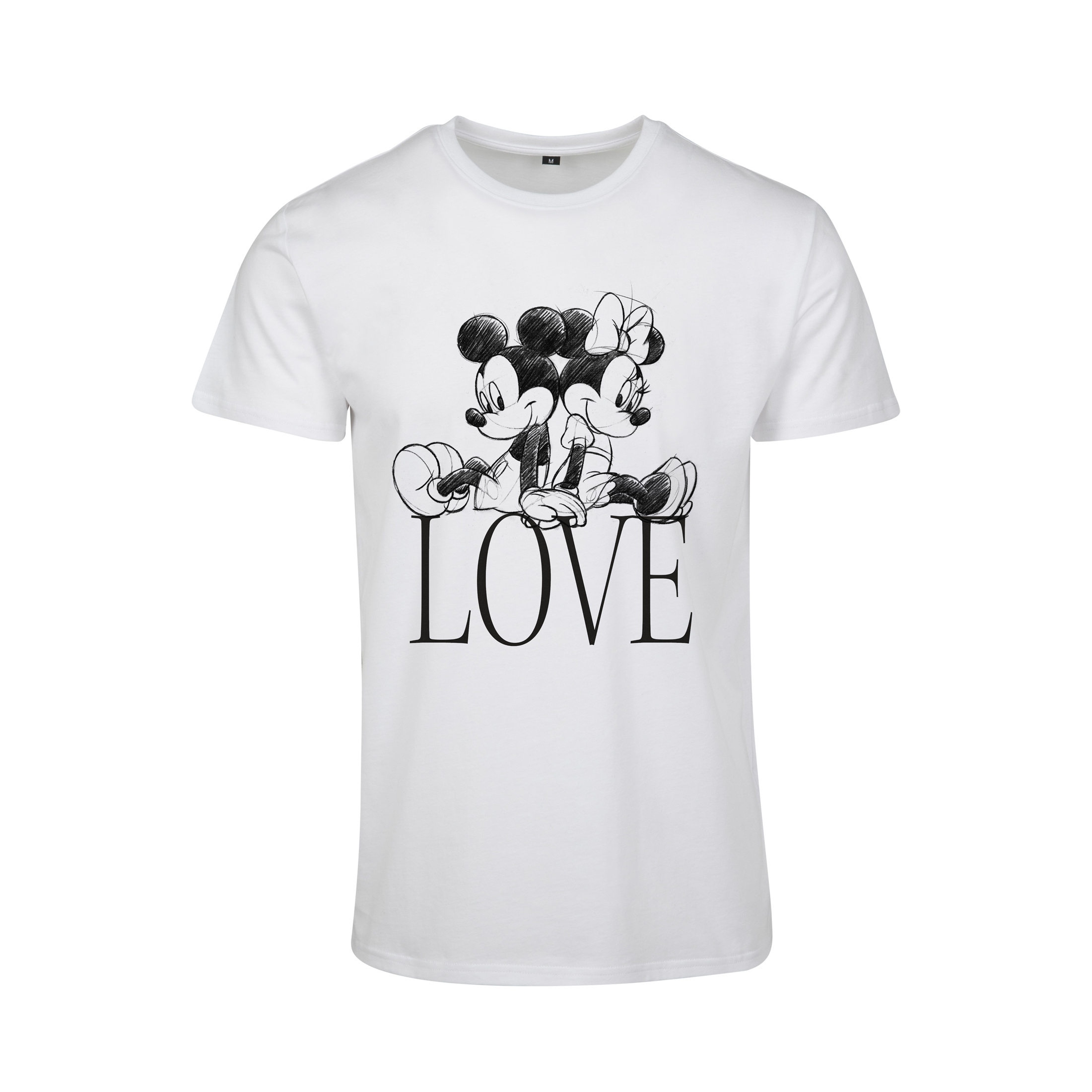 4053838708392 - Damen-T-Shirt minnie loves mickey