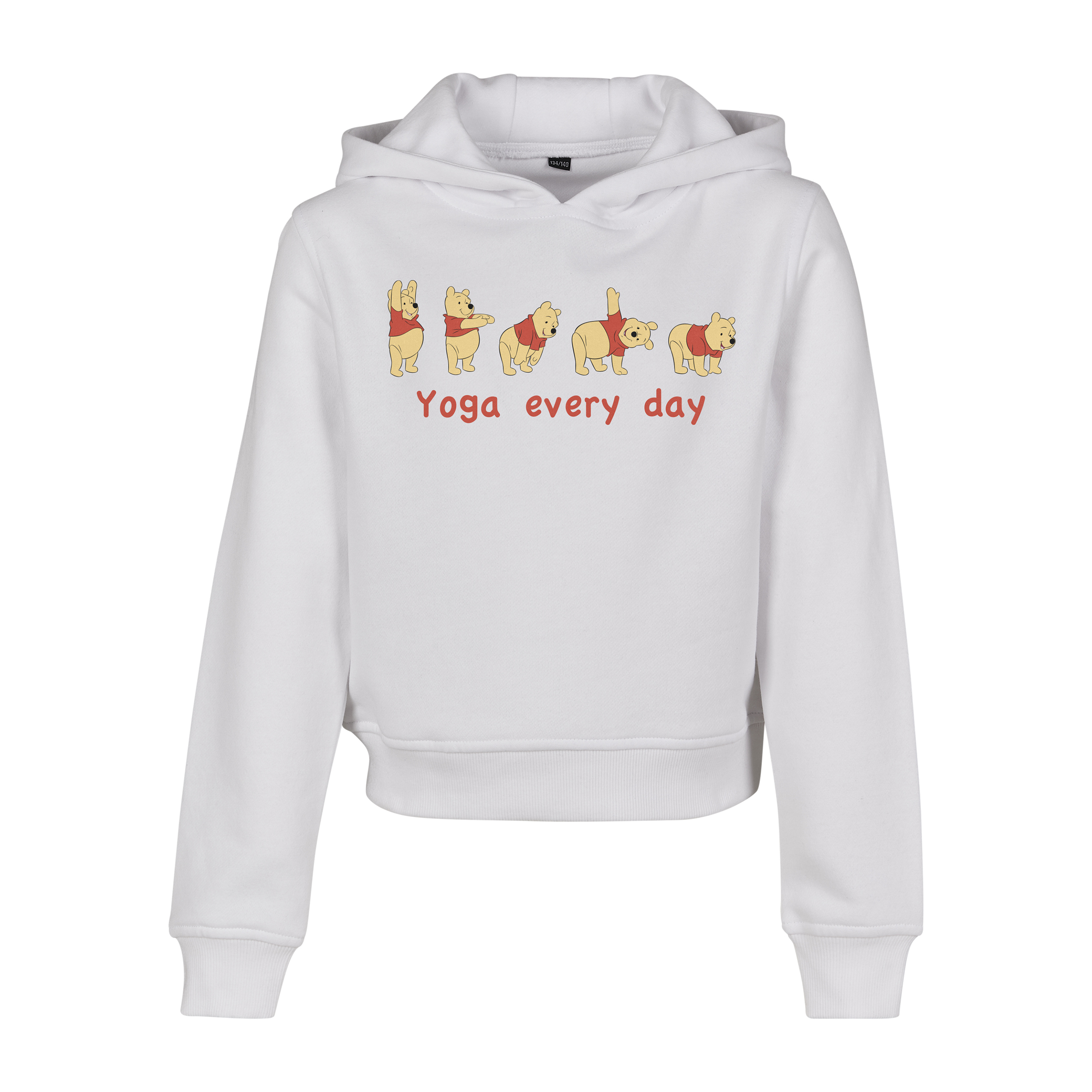 4053838740194 - Kapuzenpullover court enfant Mister Tee yoga every day