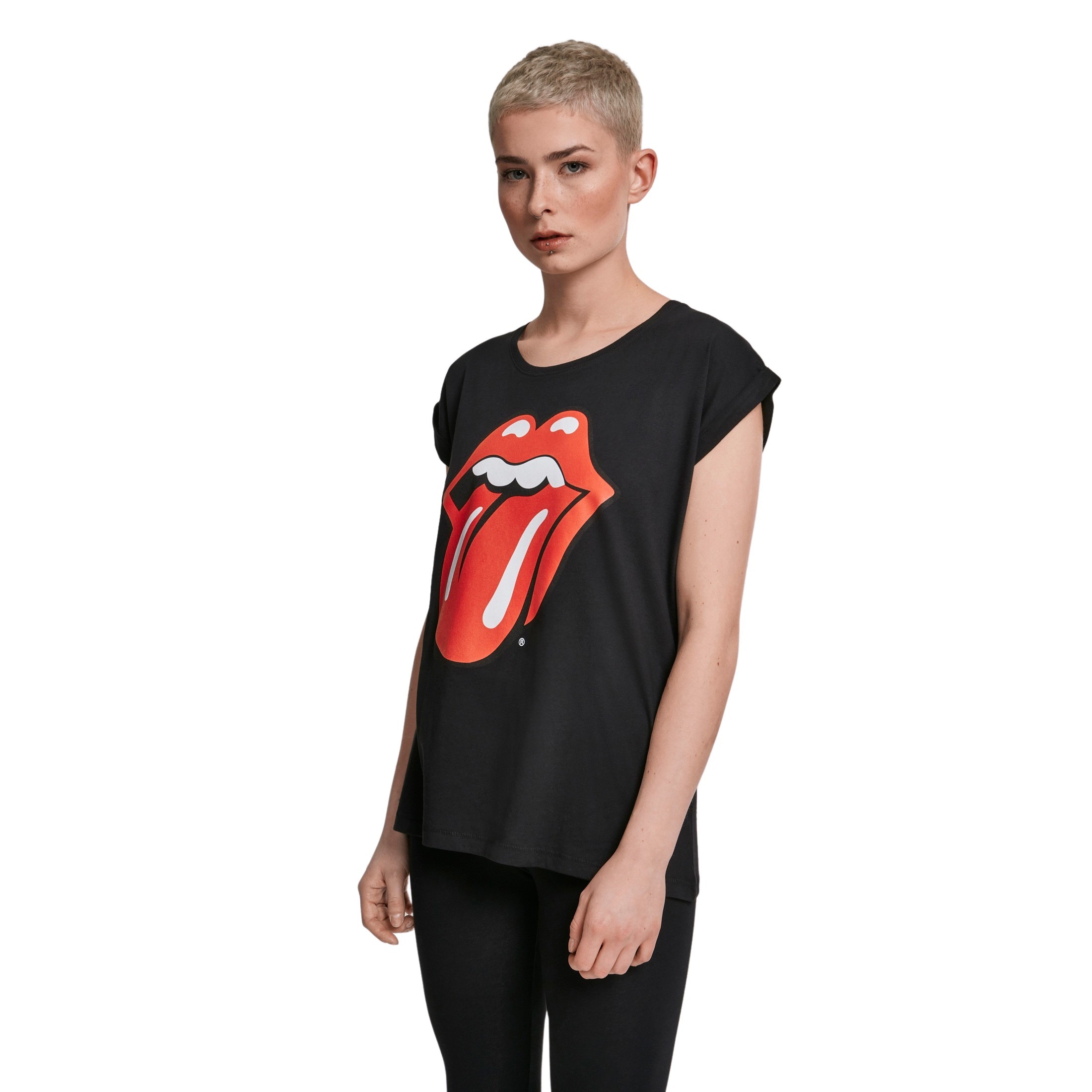 4053838758366 - T-Shirt Frau große Größen Rolling Stones Tongue