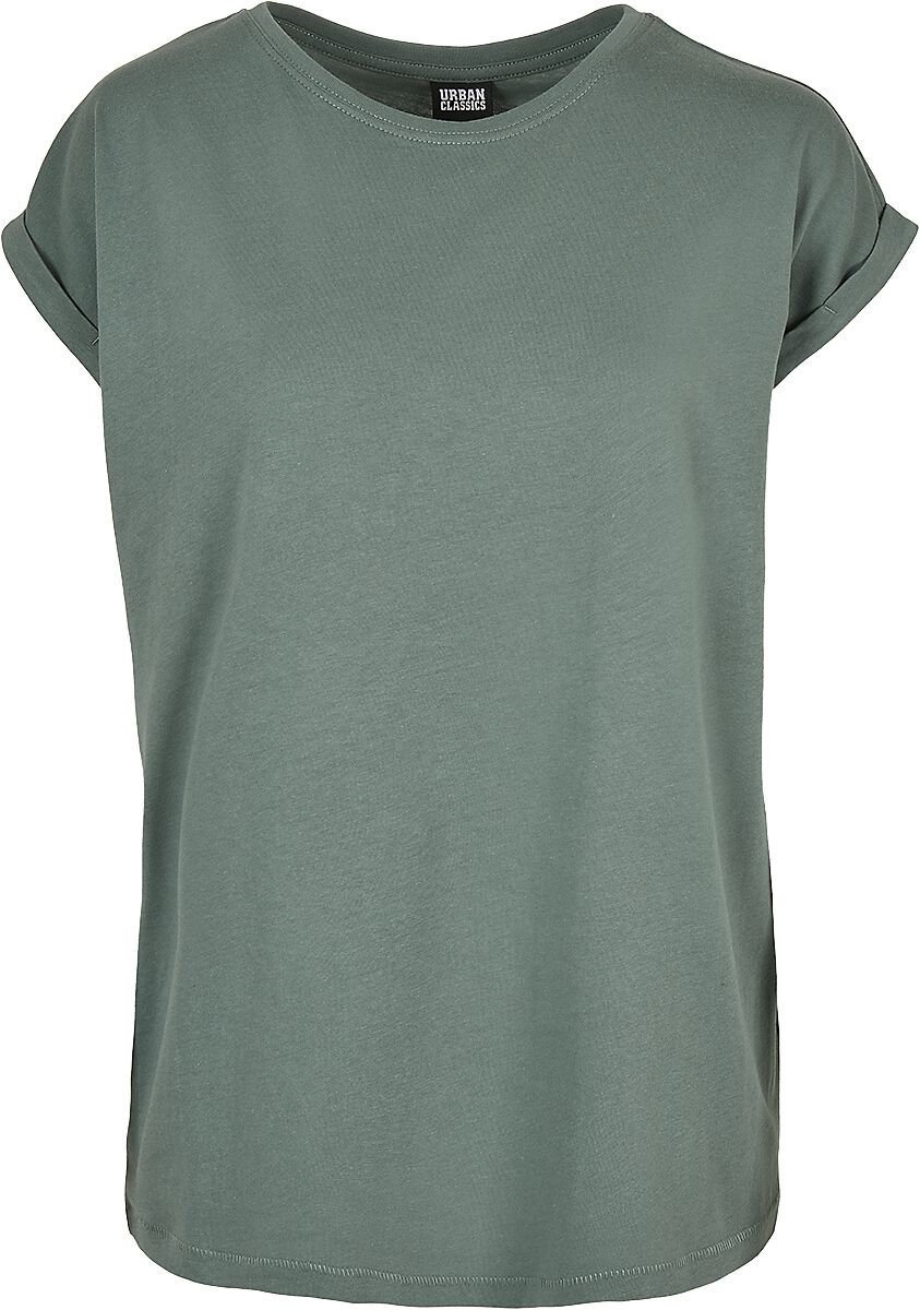 4053838767962 - Ladies Extended Shoulder Tee T-Shirt grün in S