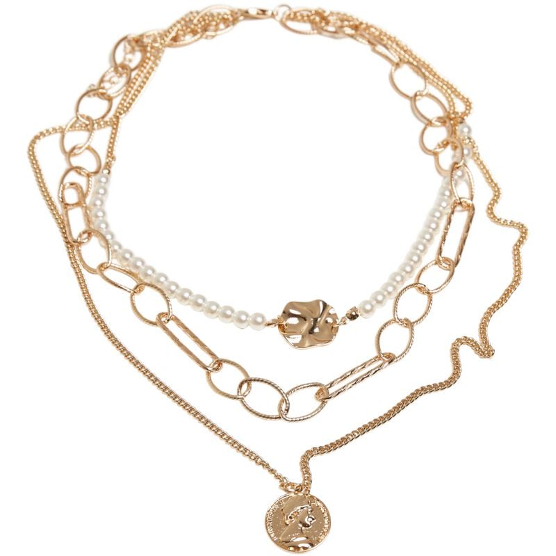 4053838884577 - Ocean Layering Necklace Halskette goldfarben