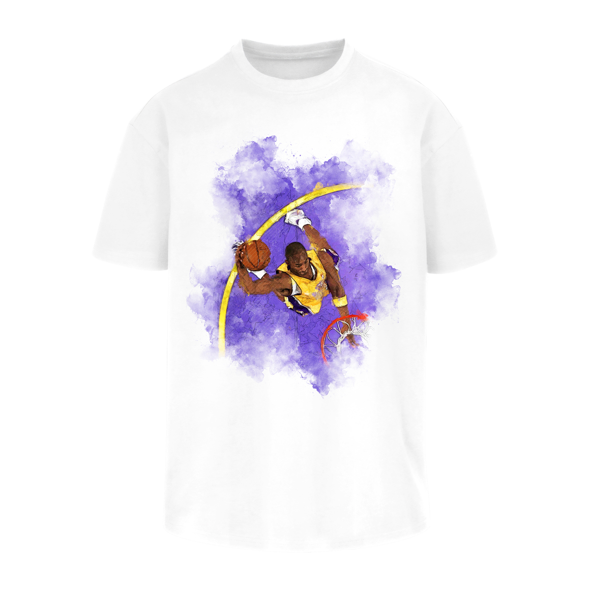 4053838917107 - T-Shirt Mister Tee Basketball Clouds 20 Oversize