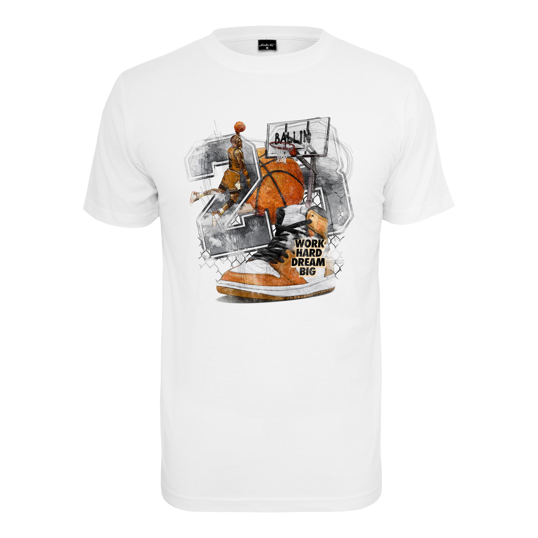 4053838938126 - T-shirt Mister Tee vintage ballin