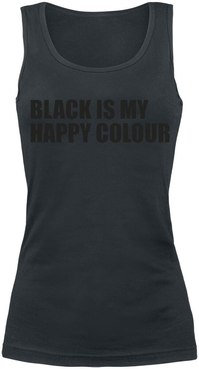 4053838988244 - Black Is My Happy Colour Top schwarz in S
