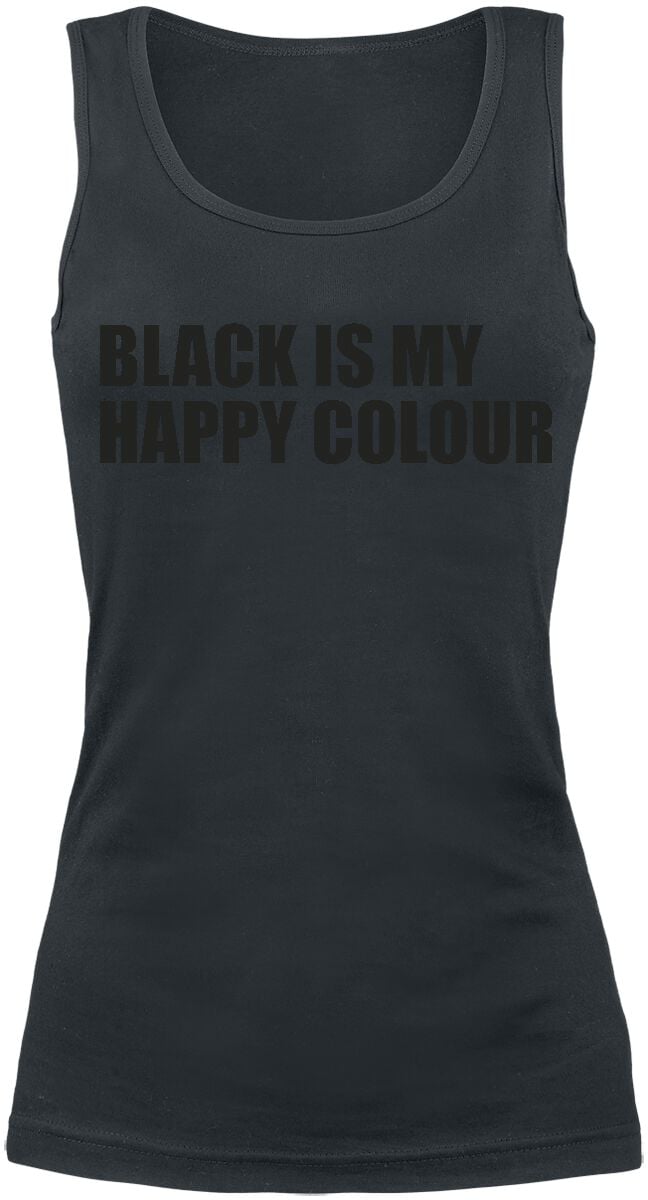 4053838988251 - Black Is My Happy Colour Top schwarz in M