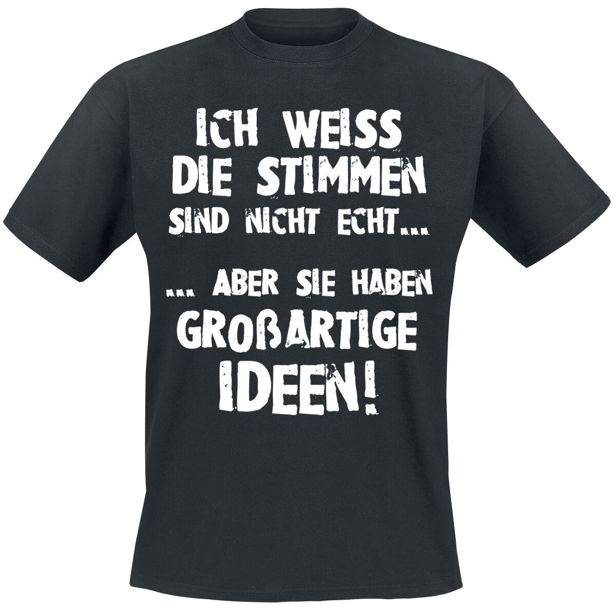 4053838988411 - Stimmen T-Shirt schwarz in M