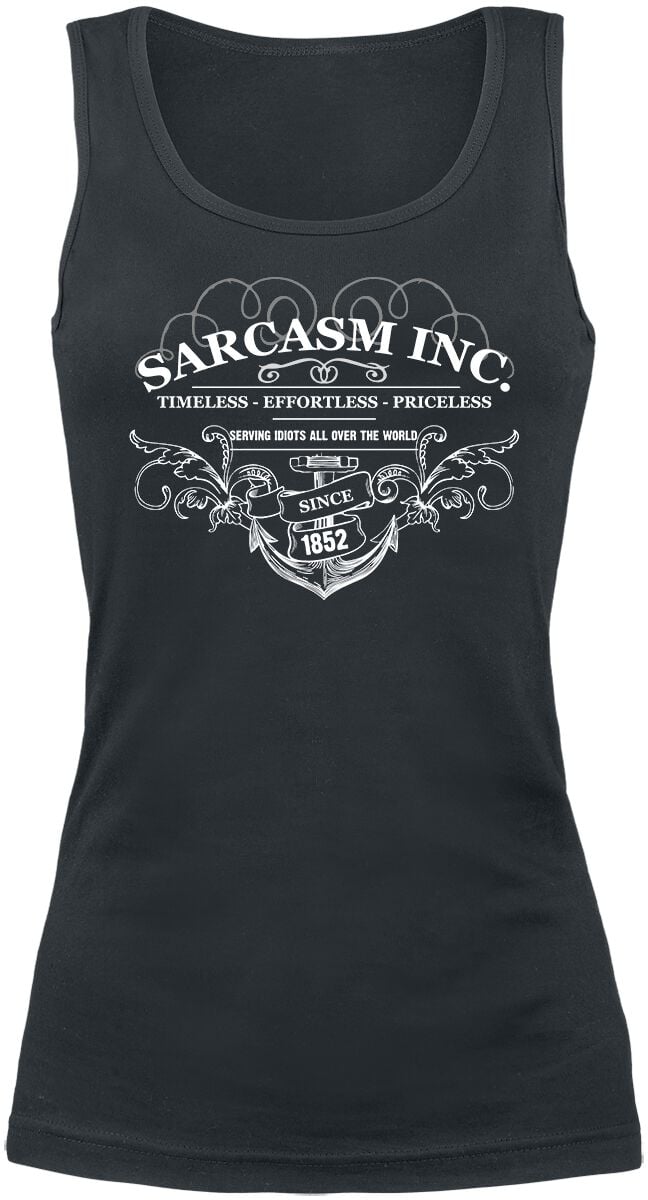 4053838989319 - Sarcasm Inc Top schwarz in XXL 4053838989319 - Sarcasm Inc Top schwarz in XXL