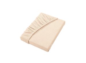 4053855059811 - Betttuch BIBERNA WITT-PBK-Bettlaken-temporär Gr B 180-200 cm 1 St beige (sand) Betttücher