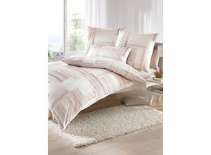 4053855296063 - Bettwäsche BIBERNA WITT-PBK-Bettwäsche-temporär Gr B L 135 cm x 200 cm 3 tlg Feinbiber B L 80 cm x 80 cm beige (natur)