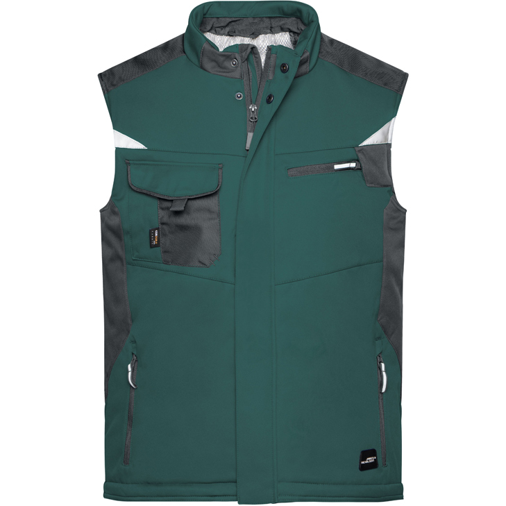 4053901961099 - & Nicholson Craftsmen Softshell Weste STRONG gefüttert 100% Po