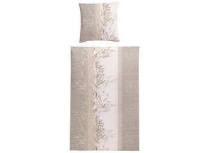 4053912158952 - Bettwäsche ESTELLA WITT-PBK-Bettwäsche-temporär Gr B L 135 cm x 200 cm 3 tlg Flanell B L 80 cm x 80 cm beige (natur) Flanell-Bettwäsche