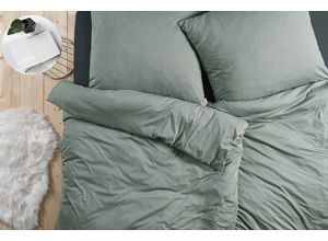 4053912396262 - Bettwäsche ESTELLA TAKOMA Gr B L 155 cm x 200 cm (1 St) B L 80 cm x 80 cm (1 St) Mako-Interlock-Jersey grün (mint) Bettwäsche 155x200 cm ABSOLUT BÜGELFREI 4053912396262 - Bettwäsche ESTELLA TAKOMA Gr B L 155 cm x 200 cm (1 St) B L 80 cm x 80 cm (1 St) Mako-Interlock-Jersey grün (mint) Bettwäsche 155x200 cm ABSOLUT BÜGELFREI