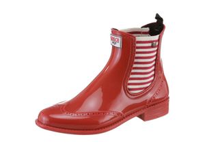 4053974746142 - Große Größen GOSCH SYLT Gummistiefelette rot Gr37