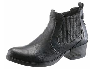 4053974863160 - Große Größen Mustang Shoes Westernstiefelette marine Gr37