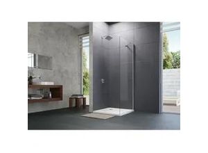 4054024220421 - HÜPPE Design pure Seitenwand 900 H2000 silber matt klar 8P1013087321