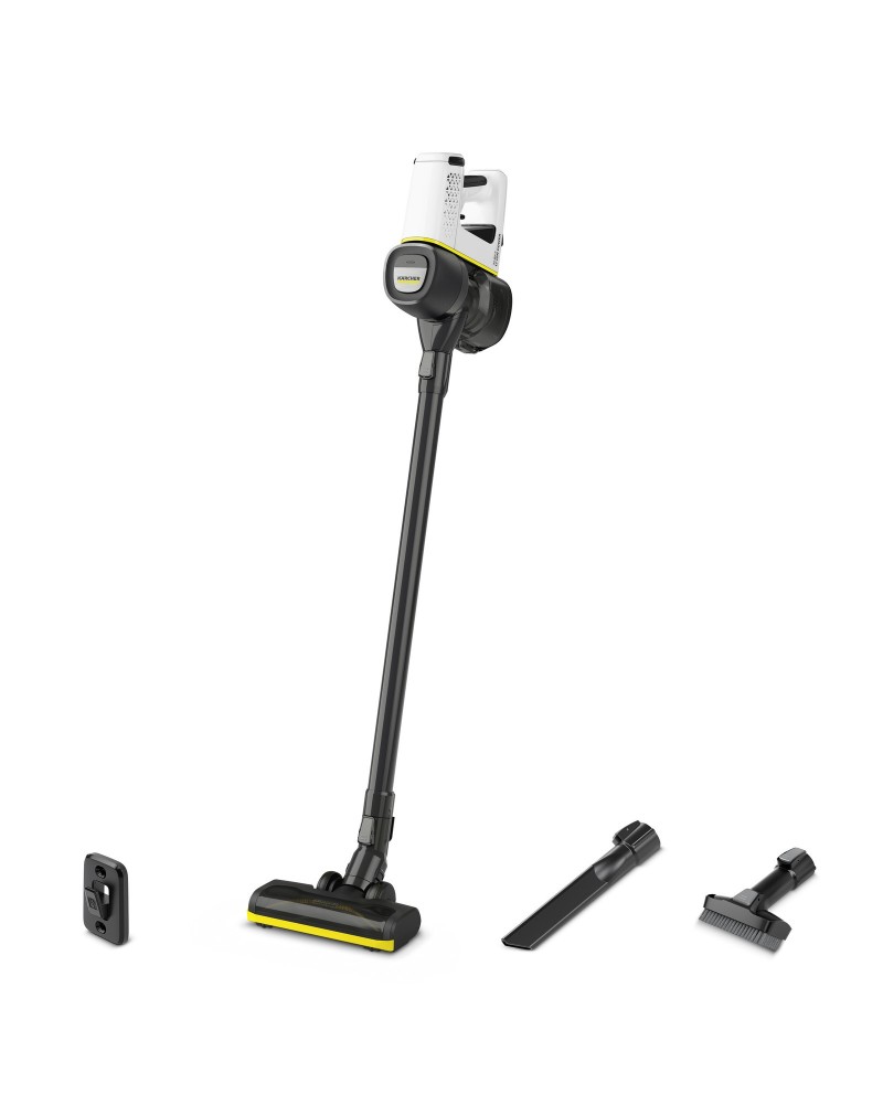 4054278975375 - Akku-Staubsauger Kärcher VC 4 Cordless myHome 2 Saugstufen Laufzeit bis zu 30 min Gewicht 23 kg inkl 216 V Akku Ladegerät Wandhalterung