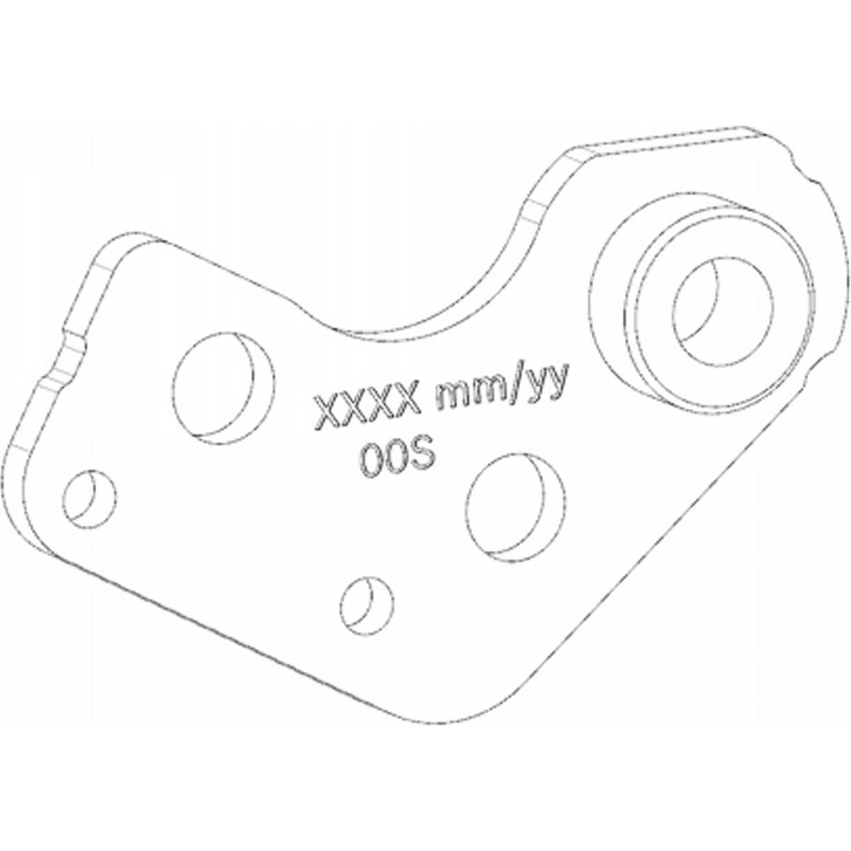 4054289003906 - Kurze Montageplatte Rechts BDU37YY - Einfache und sichere Installation