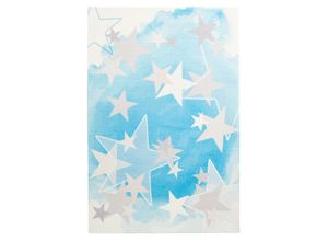 4054293093450 - Kinderteppich OBSESSION My Stars 410 Teppiche Gr B L 160 cm x 230 cm 10 mm 1 St blau Kinder Kinderzimmerteppiche