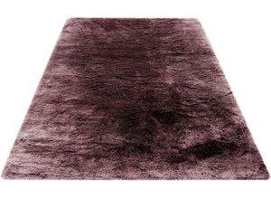 4054293097090 - Fellteppich OBSESSION My Samba 495 Teppiche Gr B L 120 cm x 170 cm 40 mm 1 St lila (mauve) Fellteppich Esszimmerteppiche Kunstfell handgetuftet changierende Farben Hochflor kuschelig