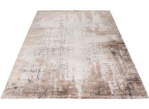 4054293098172 - Teppich OBSESSION My Jewel of 961 Teppiche Gr B L 120 cm x 170 cm 7 mm 1 St grau (taupe) Esszimmerteppiche modernes abstraktes Design besonders hohe Materialdichte