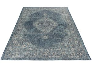 4054293105030 - Teppich OBSESSION My Nordic 875 Teppiche Gr B L 160 cm x 230 cm 05 mm 1 St blau Esszimmerteppiche