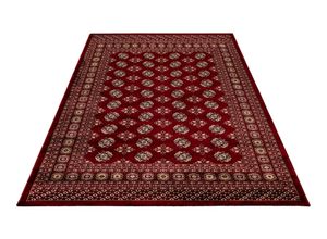 4054293109403 - Teppich OBSESSION My Ariana 880 Teppiche Gr B L 240 cm x 340 cm 9 mm 1 St rot Orientalische Muster Kurzflor Orient-Optik Wohnzimmer Schlafzimmer