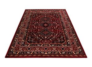 4054293109564 - Teppich OBSESSION My Ariana 882 Teppiche Gr B L 160 cm x 230 cm 9 mm 1 St rot Orientalische Muster Kurzflor Orient-Optik Wohnzimmer Schlafzimmer