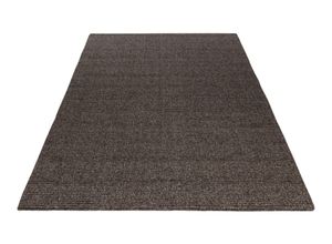 4054293109830 - Wollteppich OBSESSION My Jarven 935 Teppiche Gr B L 160 cm x 230 cm 10 mm 1 St grau (taupe) Esszimmerteppiche Handweb Teppich meliert reine Wolle handgewebt Wohnzimmer