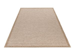 4054293112939 - Teppich OBSESSION My Oslo 708 Teppiche Gr B L 160 cm x 230 cm 7 mm 1 St grau (taupe) Esszimmerteppiche meliert mit Bordüre In- und Outdoor geeignet