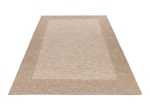 4054293112991 - Teppich OBSESSION My Oslo 709 Teppiche Gr B L 200 cm x 290 cm 7 mm 1 St grau (taupe) Esszimmerteppiche meliert mit Bordüre In- und Outdoor geeignet