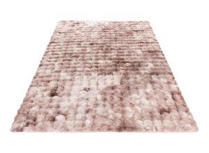 4054293114070 - Teppich OBSESSION My Camouflage 845 Teppiche Gr B L 160 cm x 230 cm 38 mm 1 St pink Esszimmerteppiche 2-farbig gemustert besonders weich Hoch-Tief Effekt handgetuftet