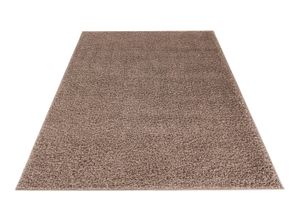 4054293114599 - Hochflor-Teppich OBSESSION My Twist 215 Teppiche Gr B L 160 cm x 230 cm 35 mm 1 St grau (taupe) Esszimmerteppiche