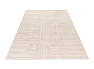 4054293115534 - Teppich OBSESSION My Canyon 973 Teppiche Gr B L 160 cm x 230 cm 20 mm 1 St beige (cream) Esszimmerteppiche modernes 3D-Design weiche Qualität Wohnzimmer